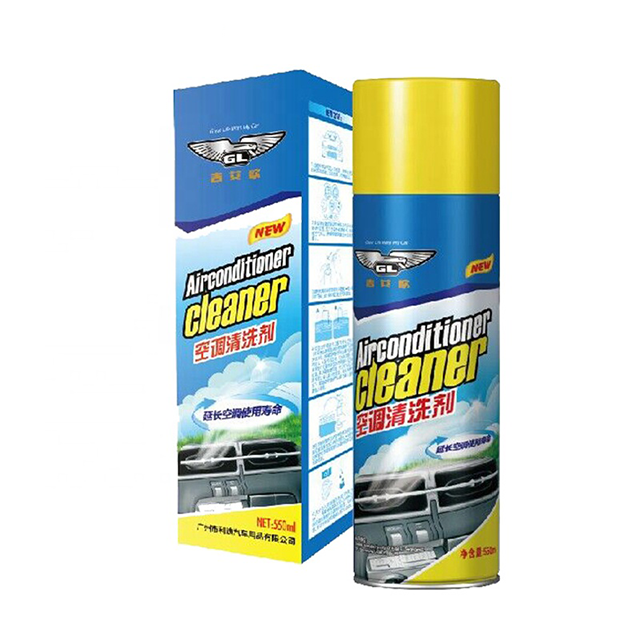 Accesorios profesionales para automóviles Aerosol de limpieza de aire acondicionado, limpiador de aire acondicionado Ac Air Spray
