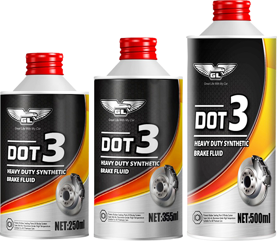 Líquido de frenos Dot3 Precios Lubricantes GL Líquido de frenos para automóviles hidráulicos Dot3